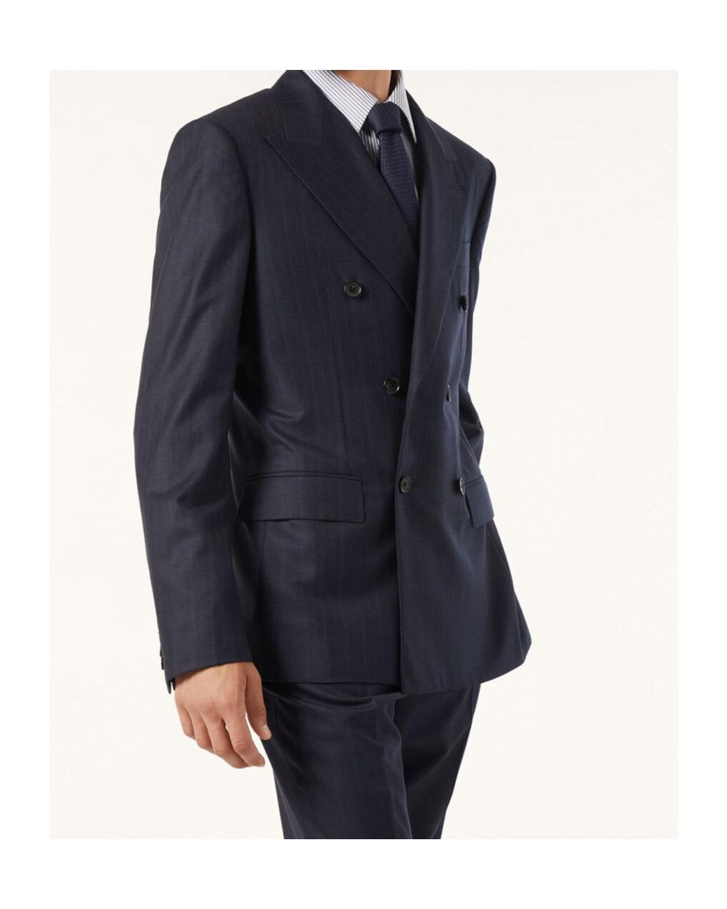 Loro Piana Blue International Suit for men