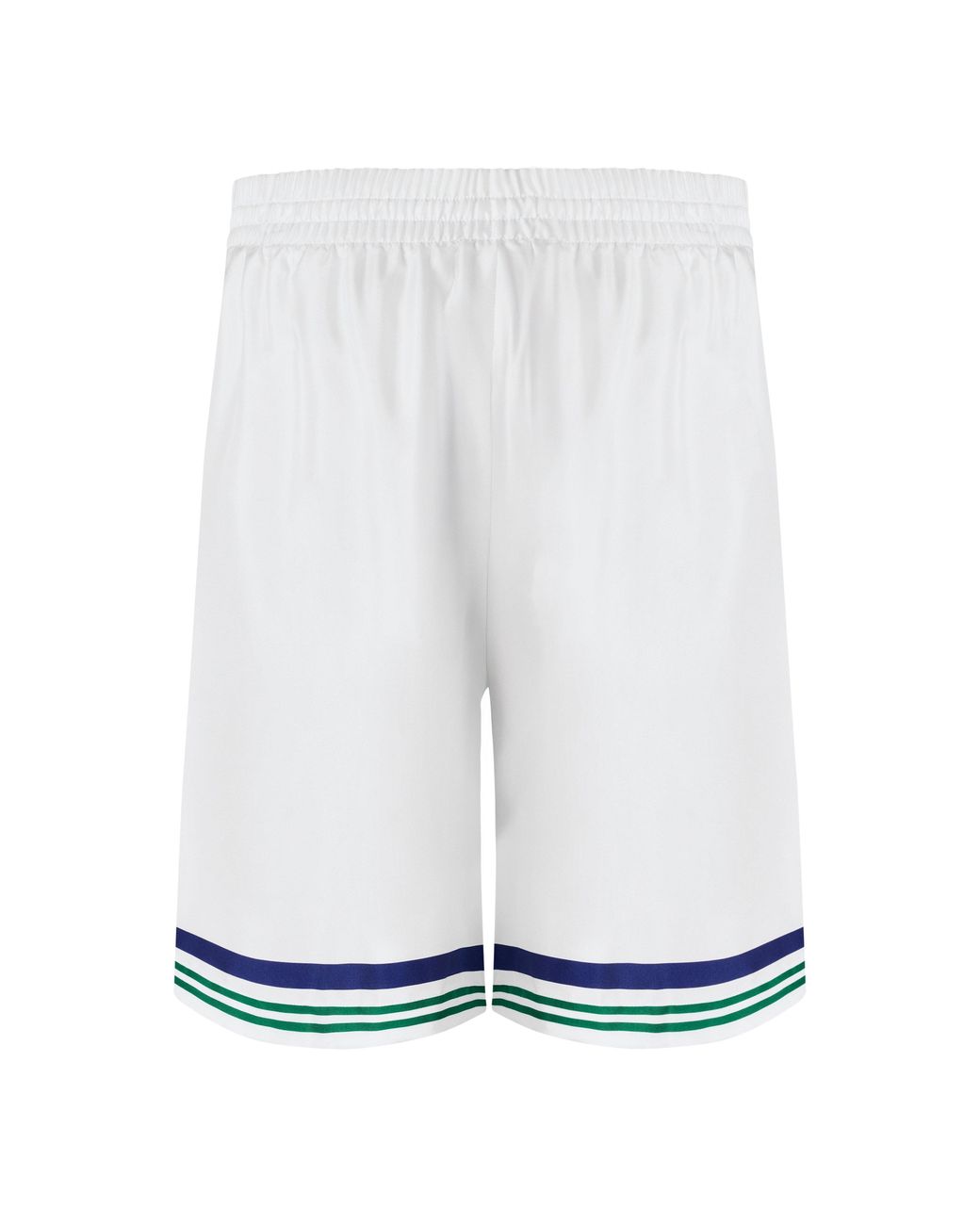 Casablanca White Striped Detail Shorts for men