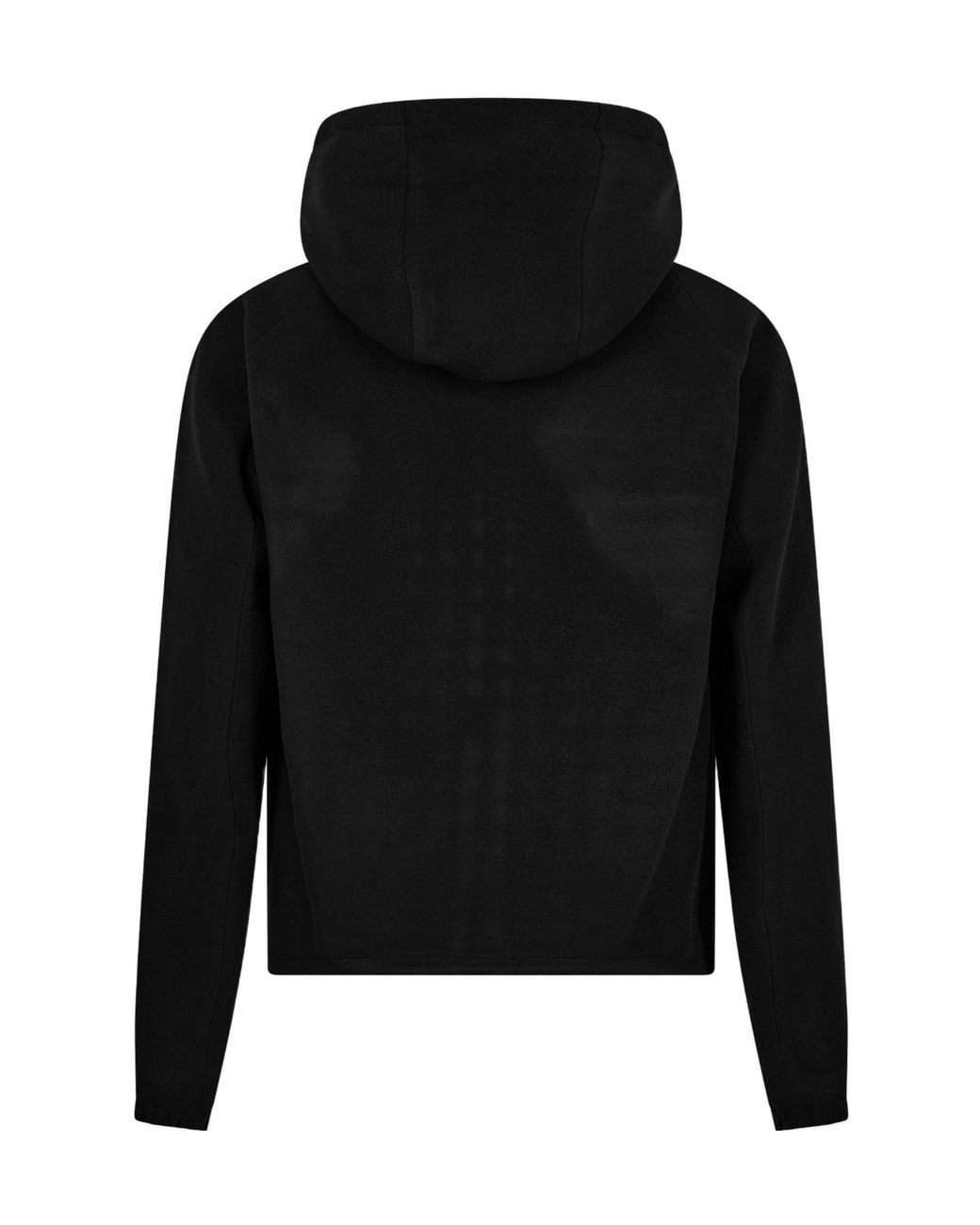 Prada Black Fleece Hooded Jacket for men