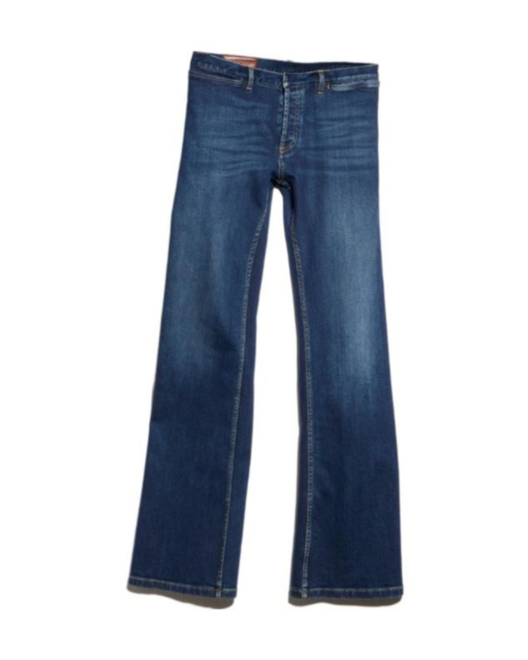 Gucci Blue Flared Stretch Jeans for men