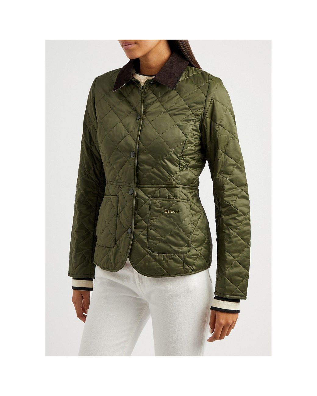 Barbour Green Quilted Jacket