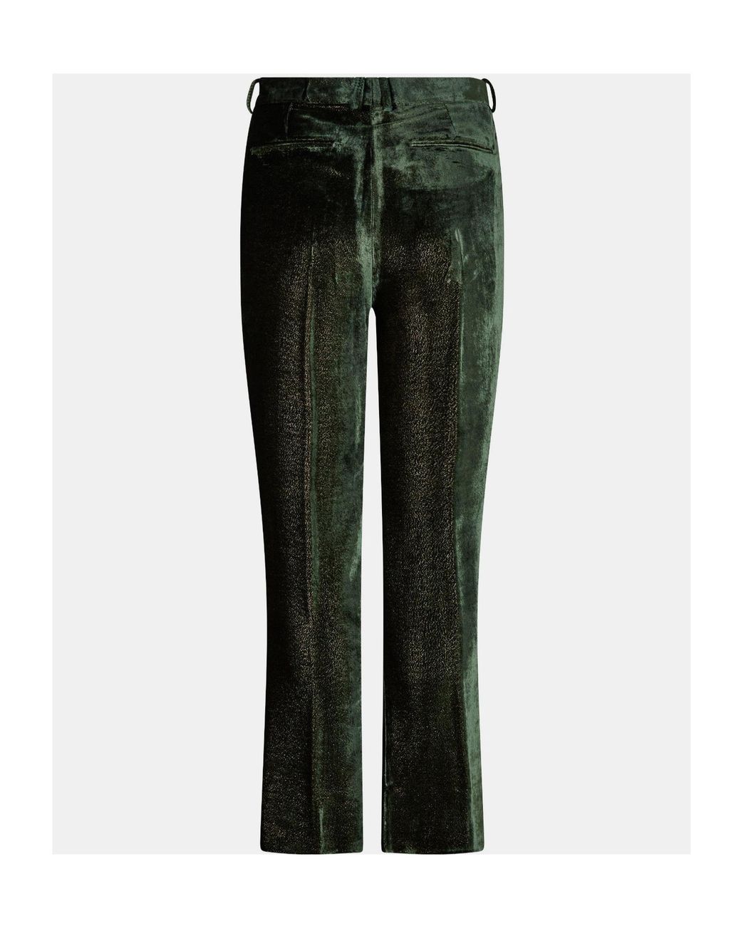 Tom Ford Green Velvet Flared Trousers