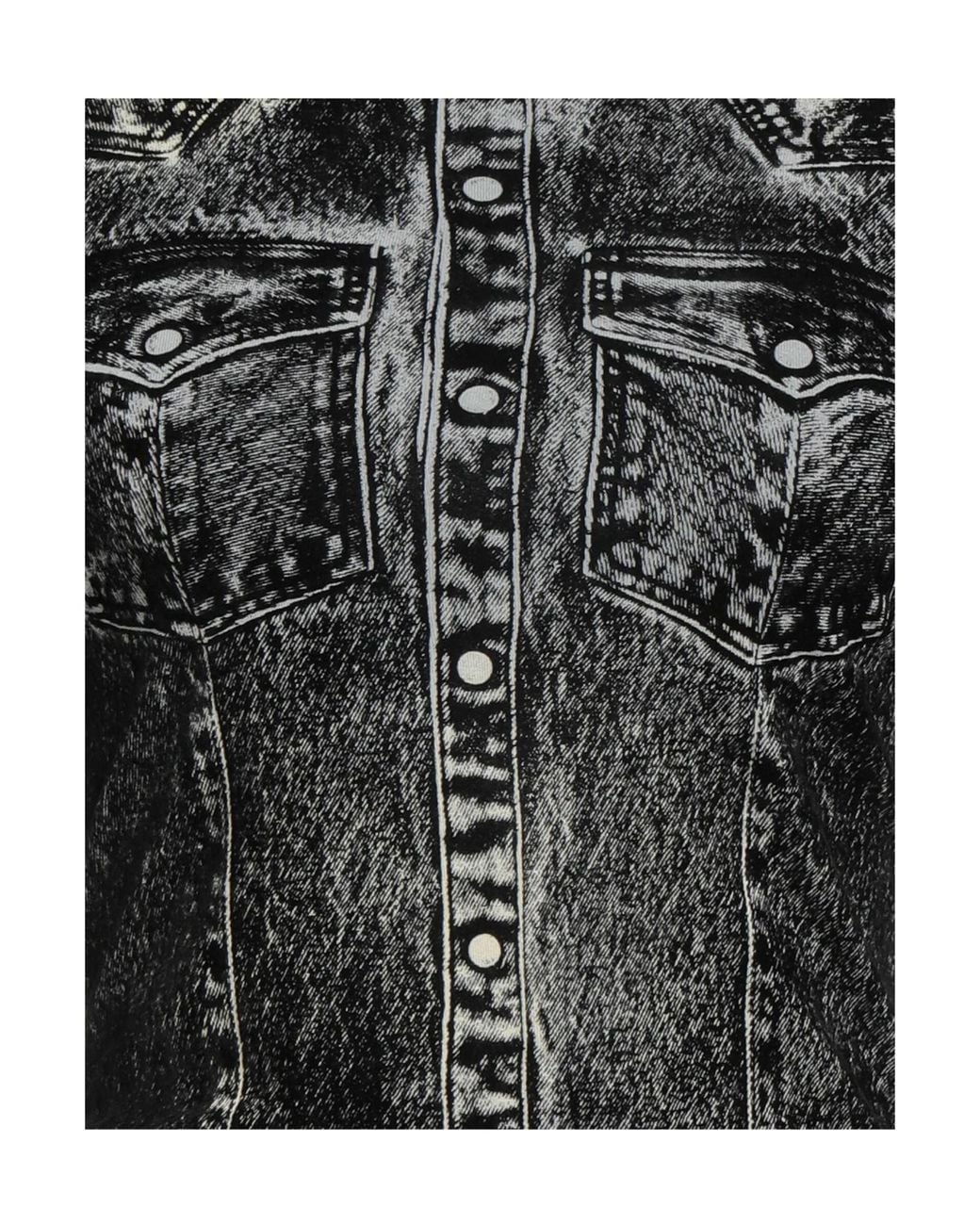 DIESEL Black Two-Tone Top