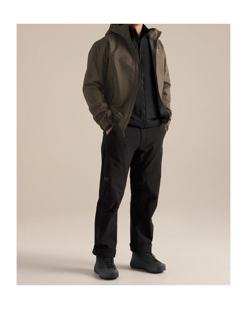 Arc'teryx Green Beta Gore-Tex Jacket for men