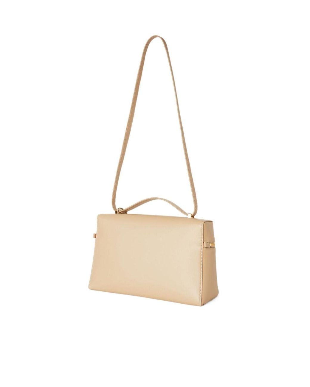 Loro Piana Natural Zip-Open Shoulder Bag