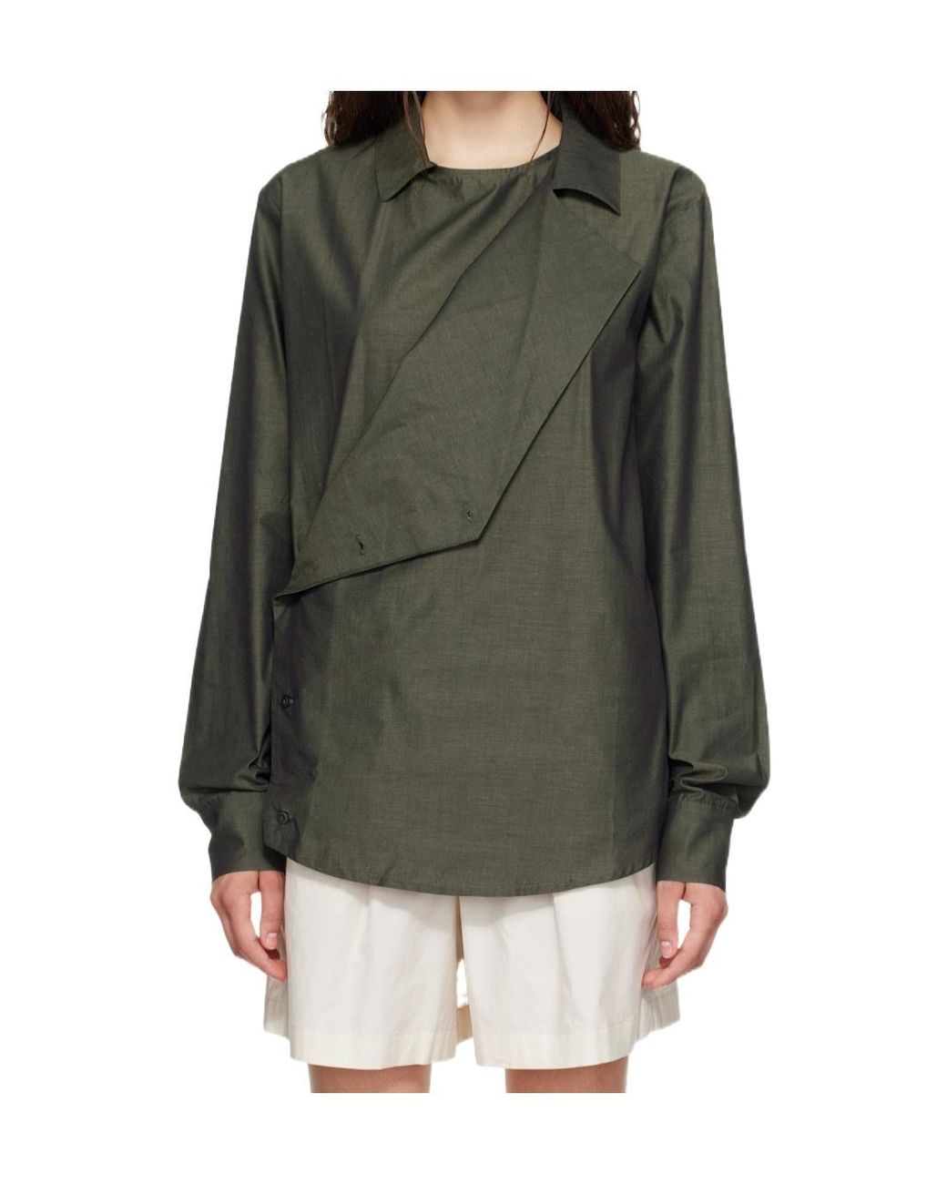 Paloma Wool Green Long-Sleeved Shirt