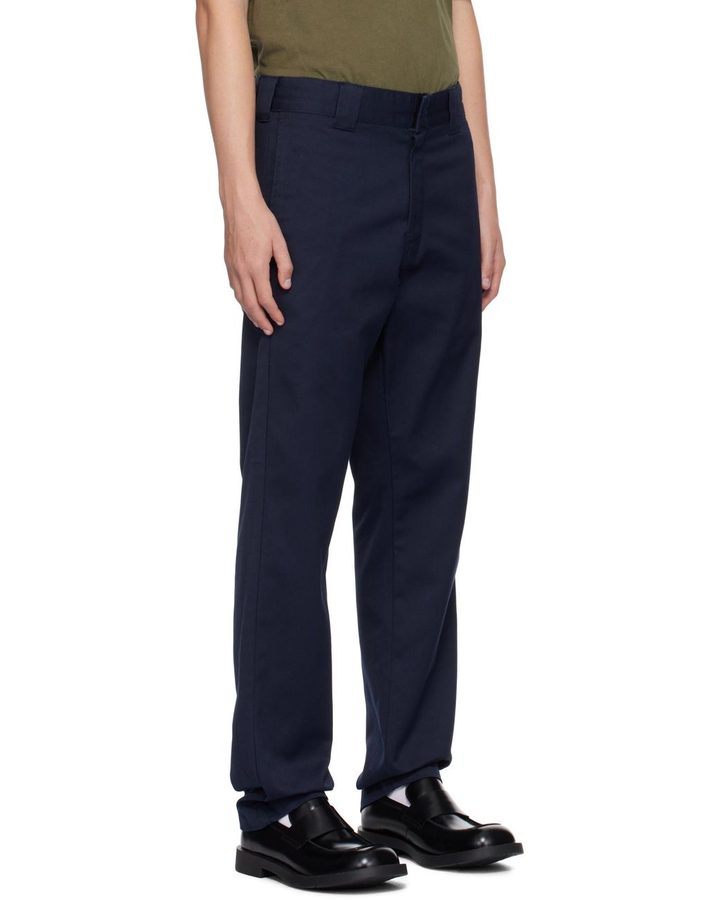 Carhartt Blue Master Relaxed Tapered Pants for men