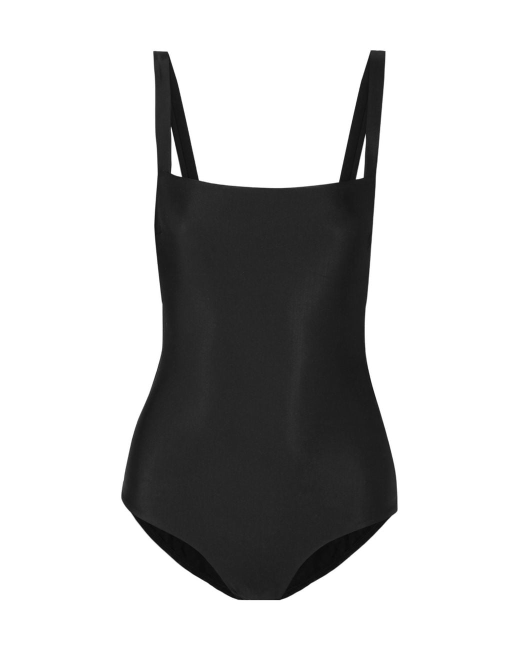 Matteau Black The Square Maillot Swimsuit
