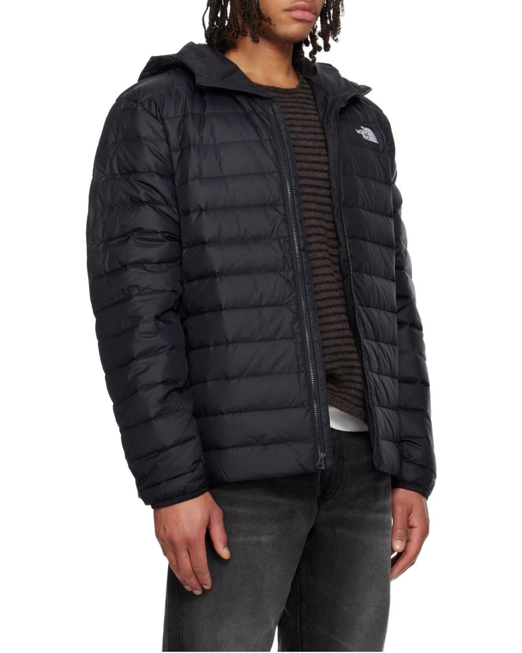 The North Face Black Classic Down Jacket for men