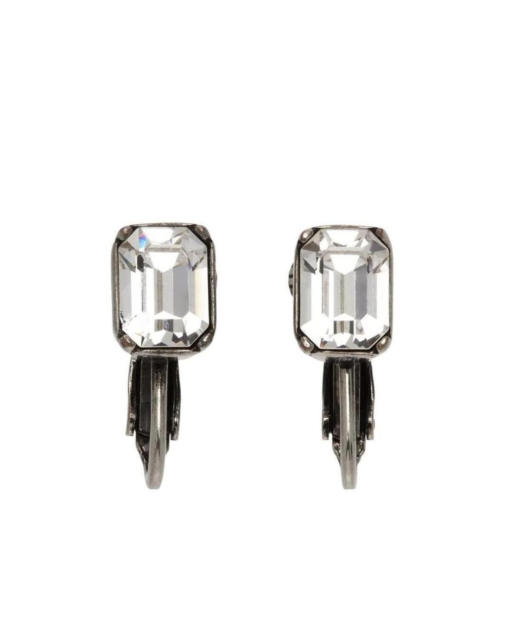 DSquared² Multicolor Classic Embellished Earrings for men