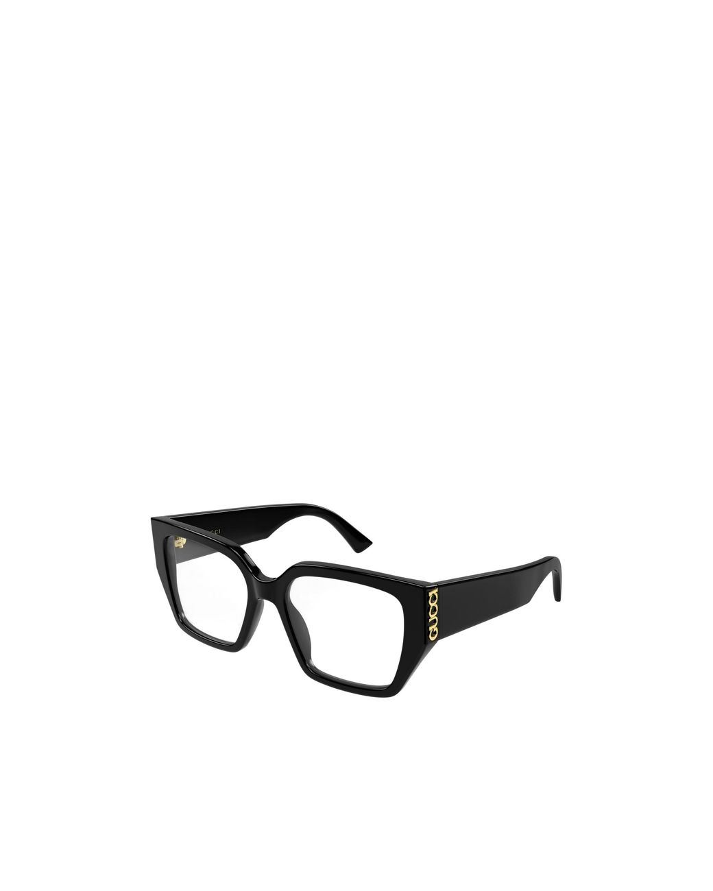 Gucci Black Eyewear Butterfly Frame Glasses