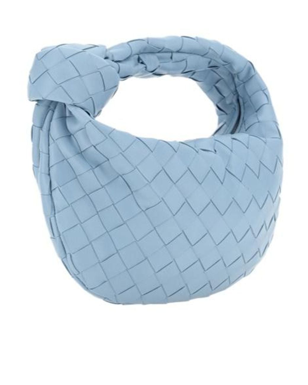 Bottega Veneta Blue Jodie Mini Tote Bag