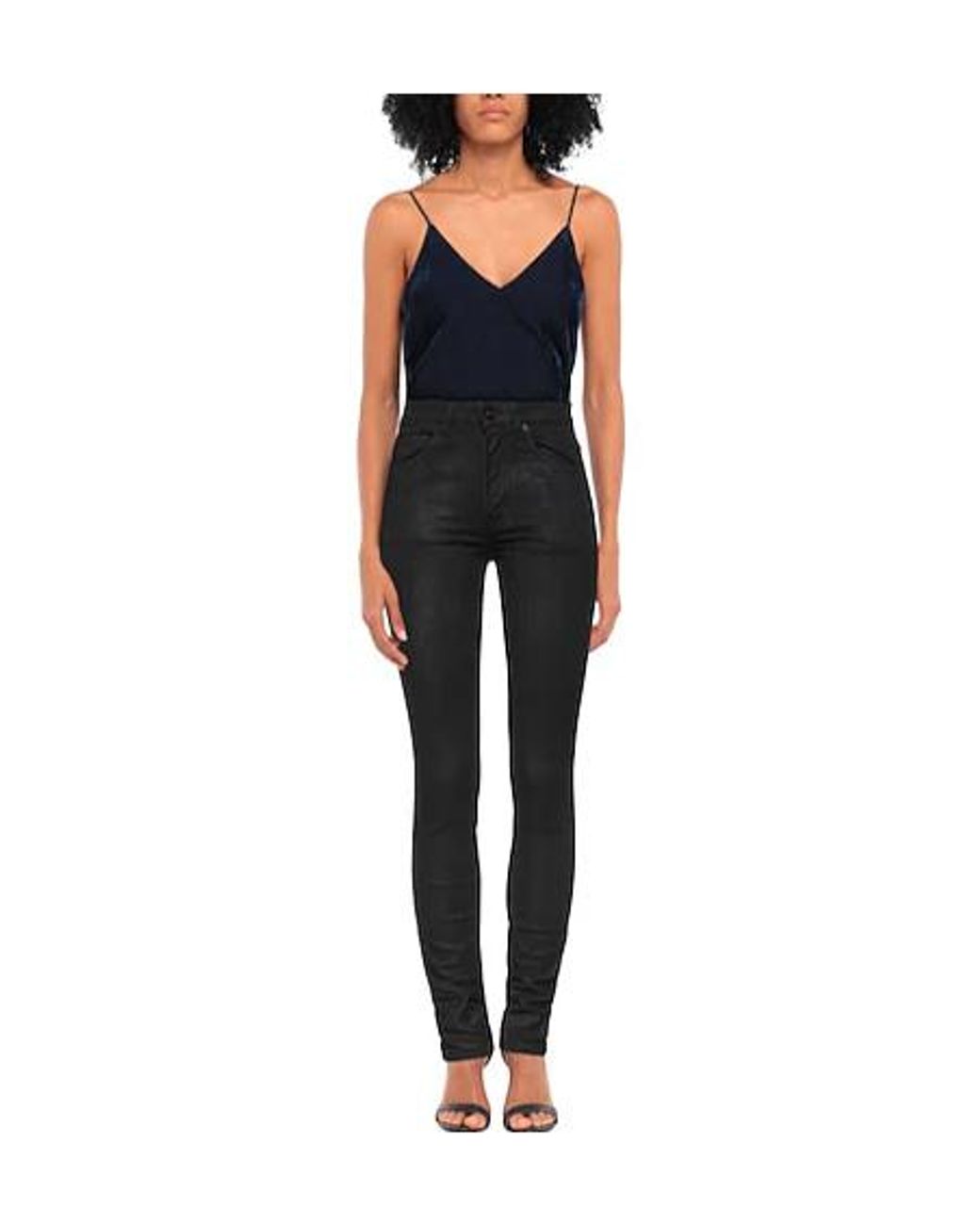 Saint Laurent Black Denim Trousers