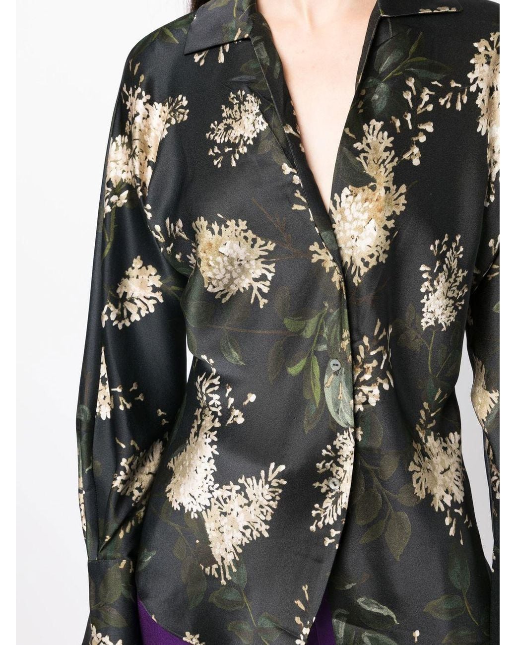Vince Black Long-Sleeved Shirt