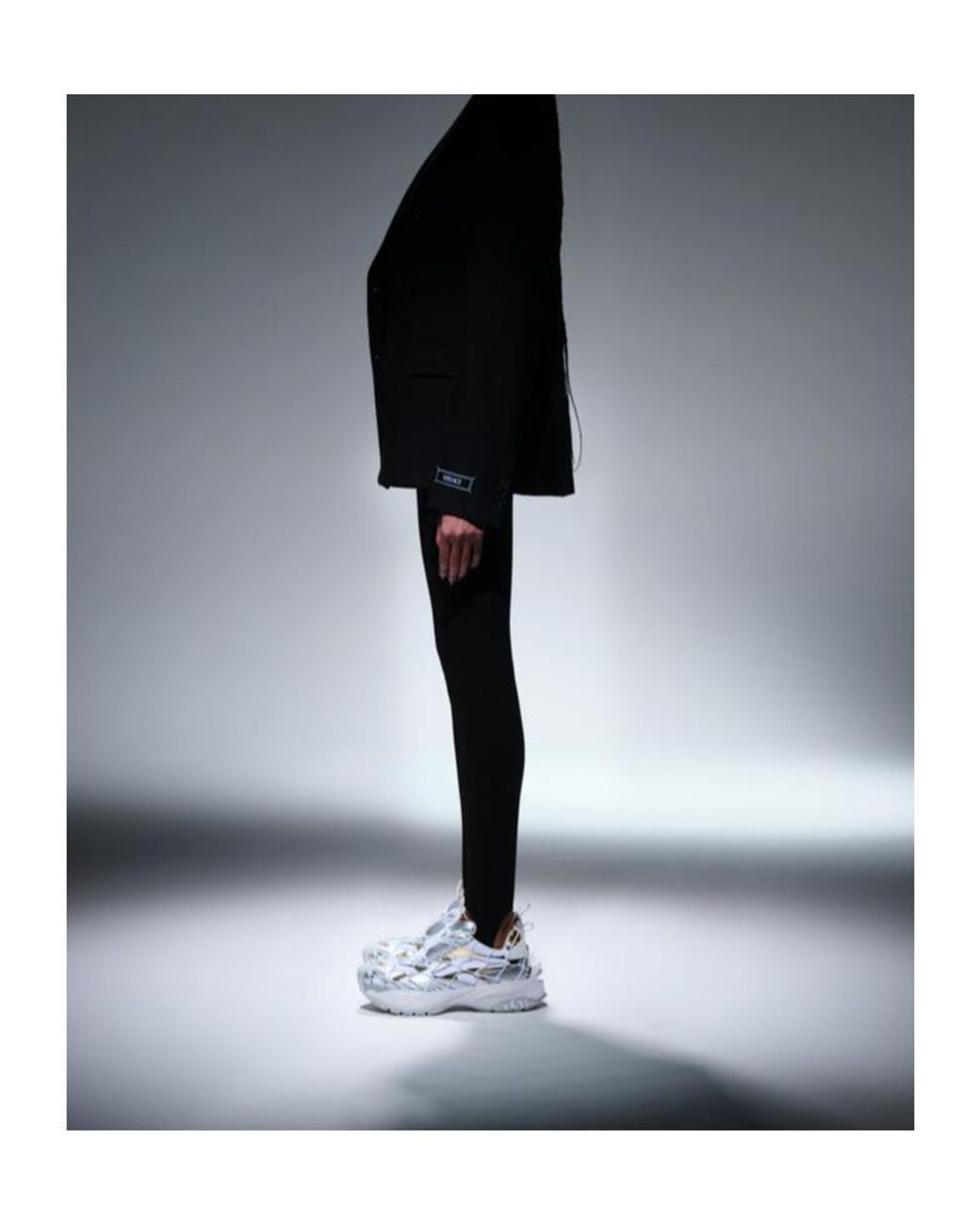 Versace White Mercury M_Vs_03 Panelled Sneakers