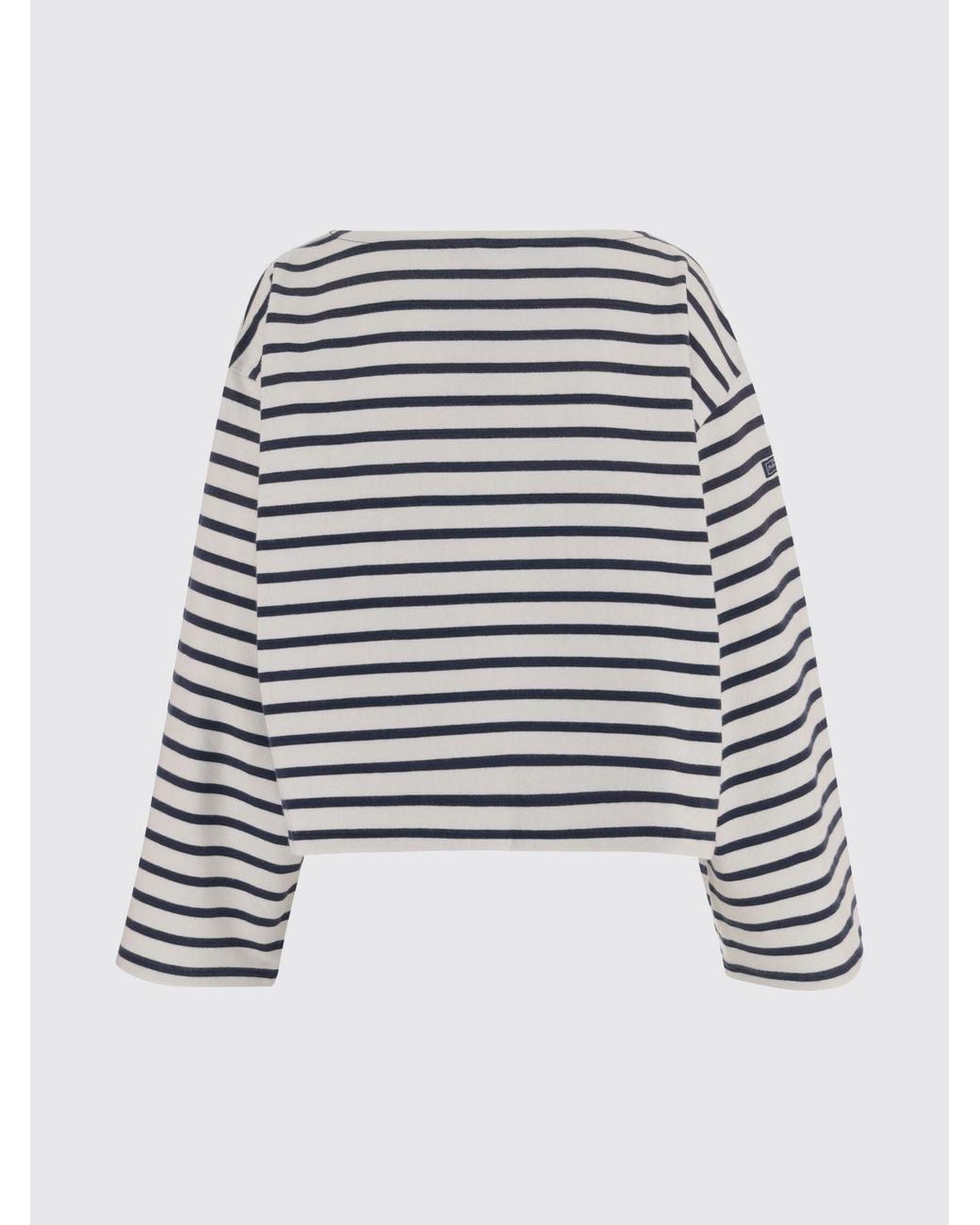 Polo Ralph Lauren White Striped Crewneck T-Shirt
