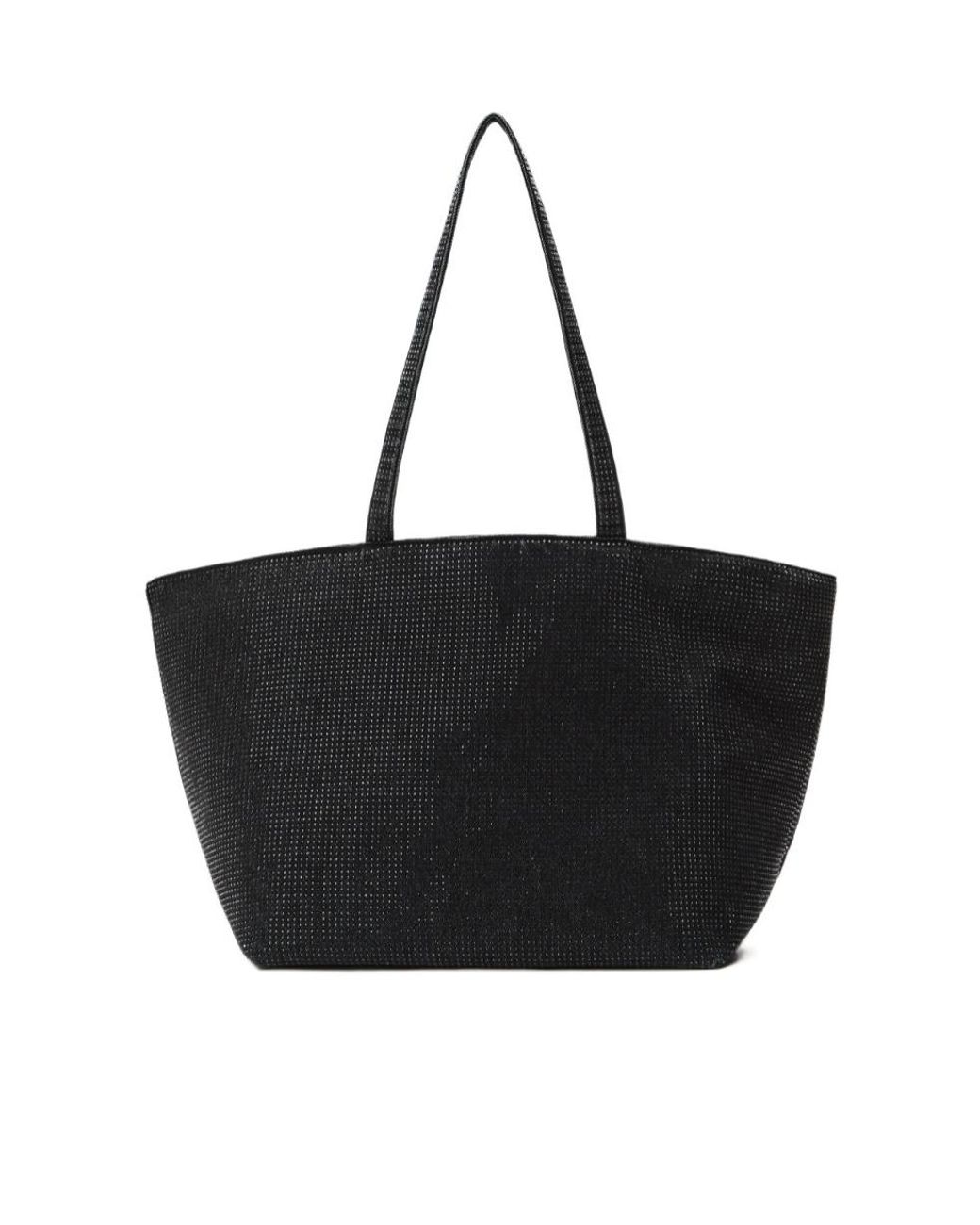 Alexander Wang Black Punch Logo Tote Bag