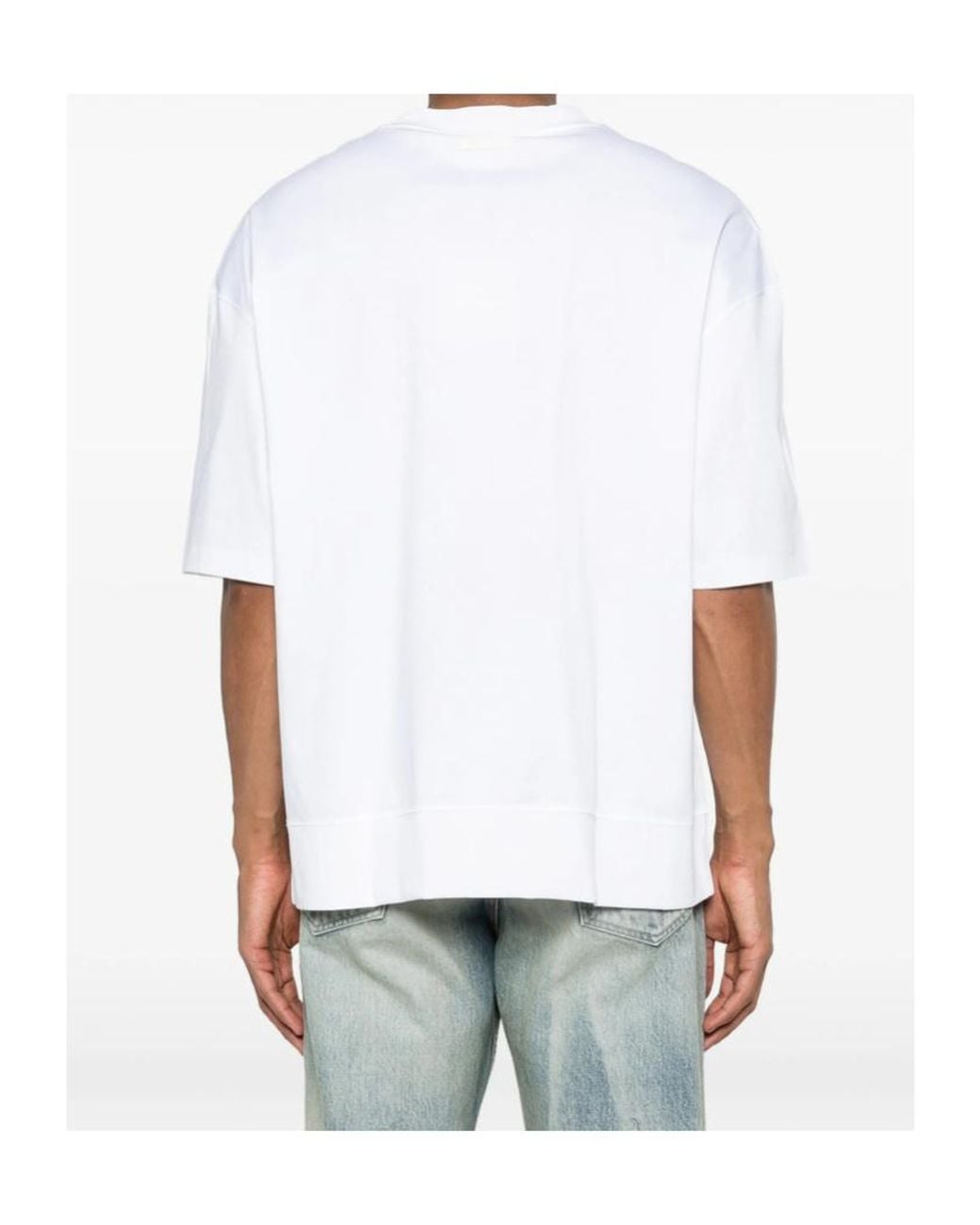 Calvin Klein White Short-Sleeved T-Shirt for men