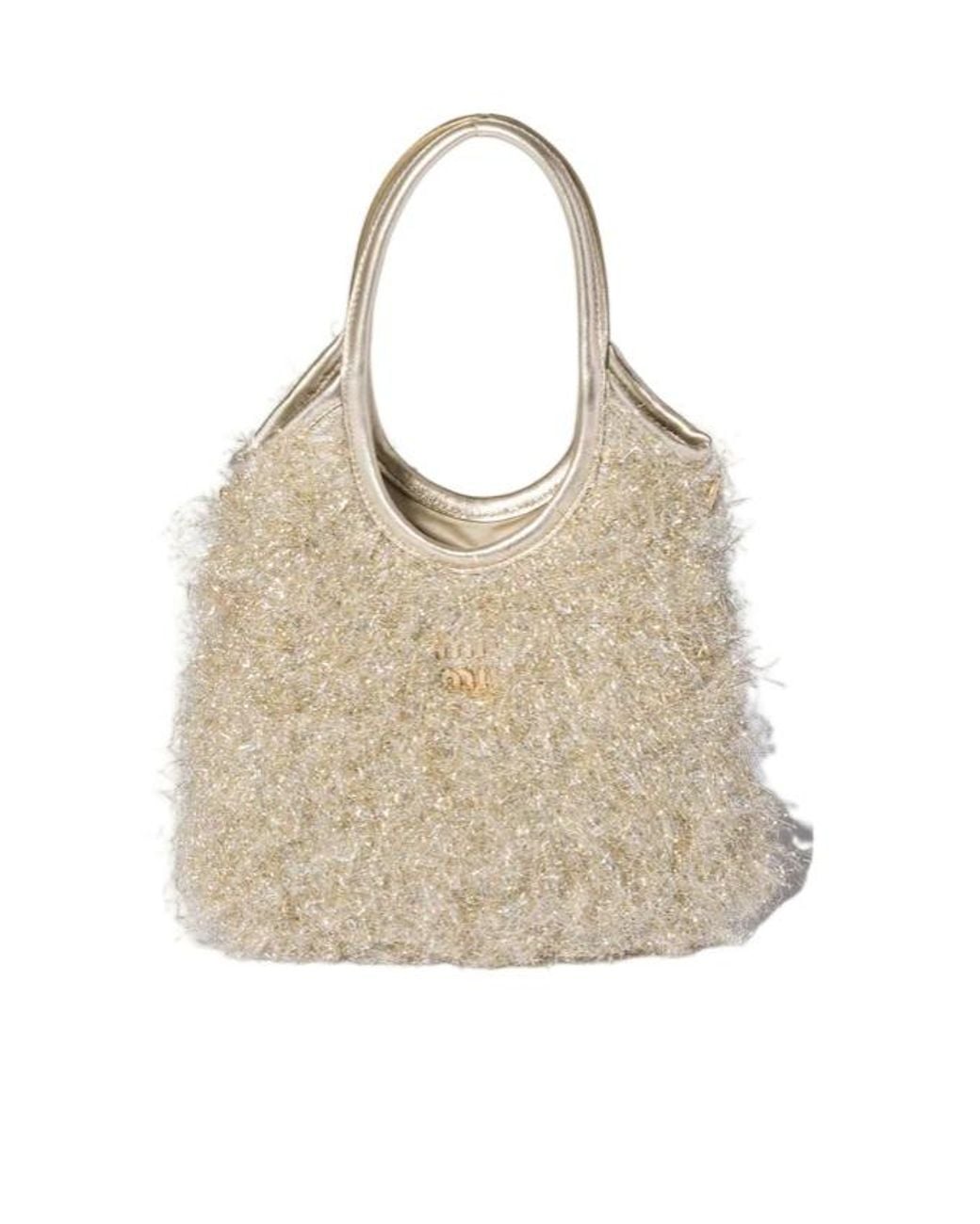 Miu Miu Natural Ivy Mini Handbag