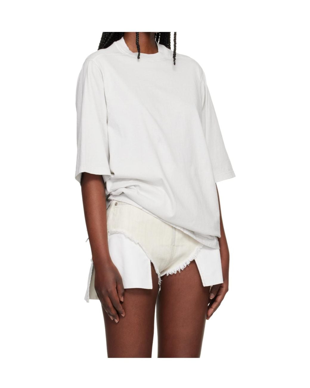 Rick Owens White T-Shirt
