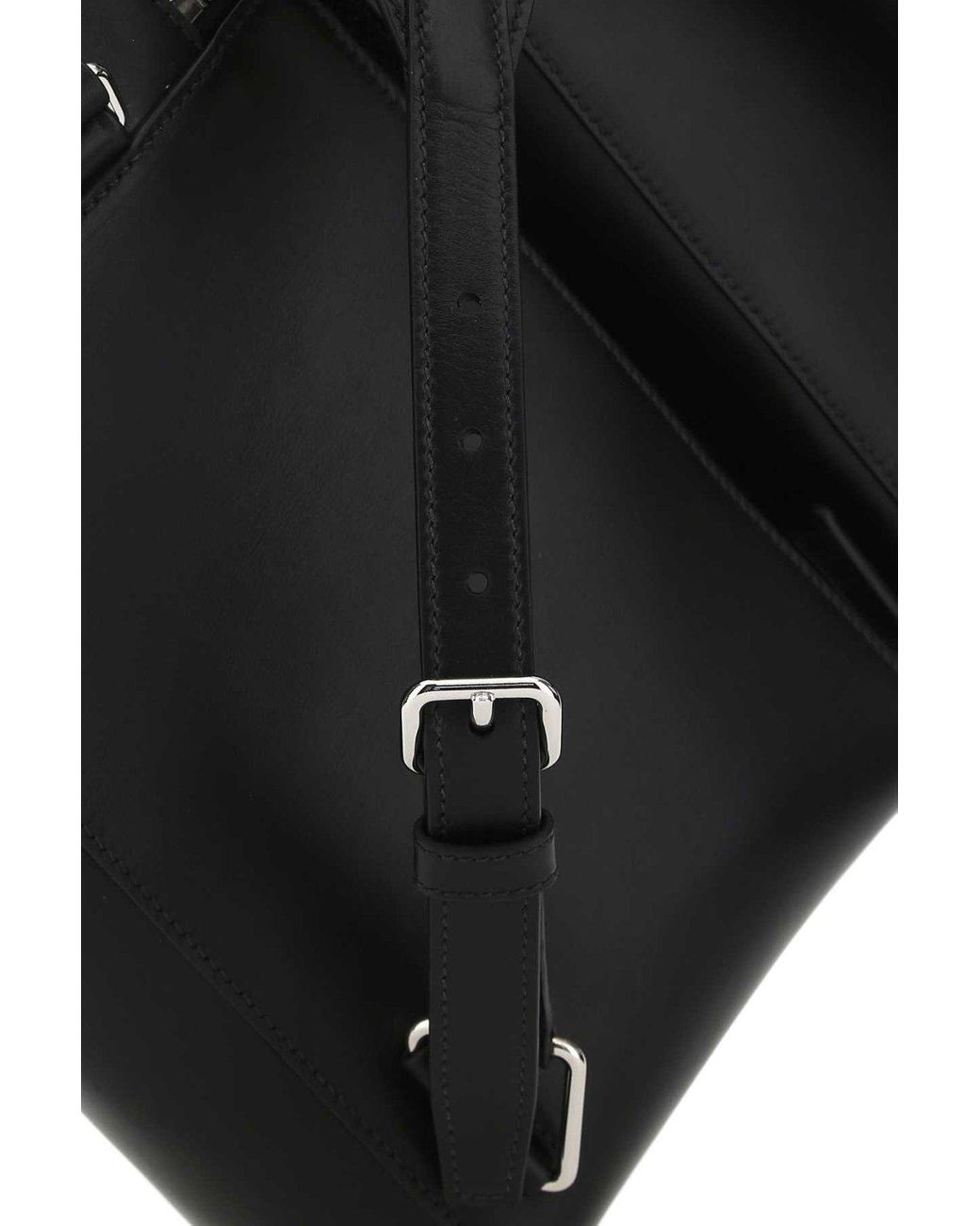 Prada Black Double Leather Backpack for men