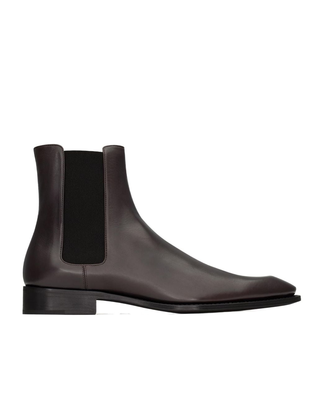 Saint Laurent Brown Aurelien Chelsea Boots for men