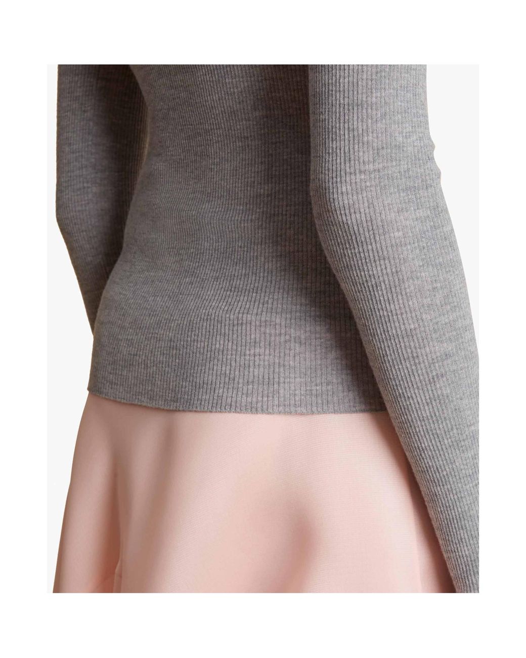 Khaite Gray Tania Top
