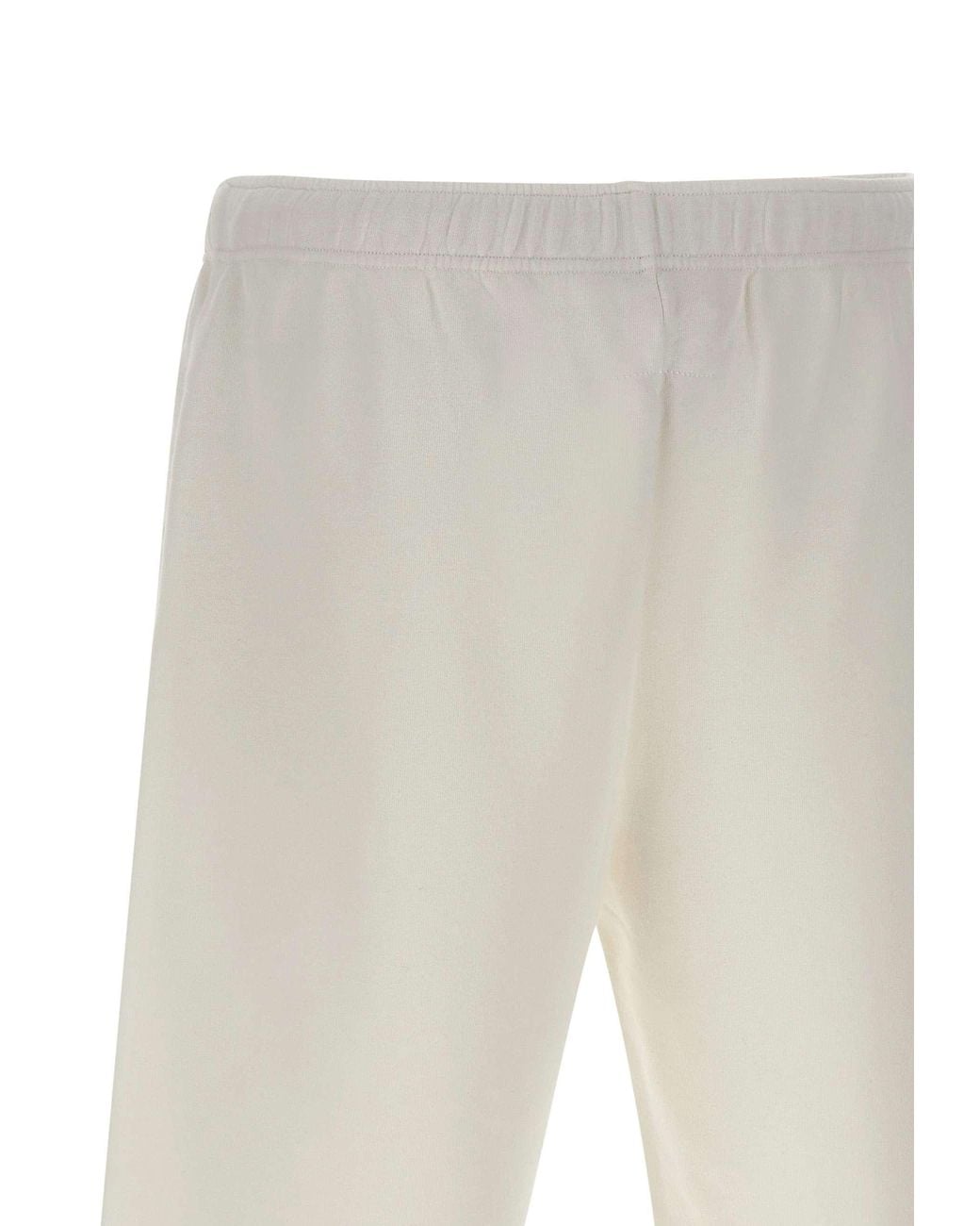 MM6 by Maison Margiela Gray Patch Detailed Shorts for men
