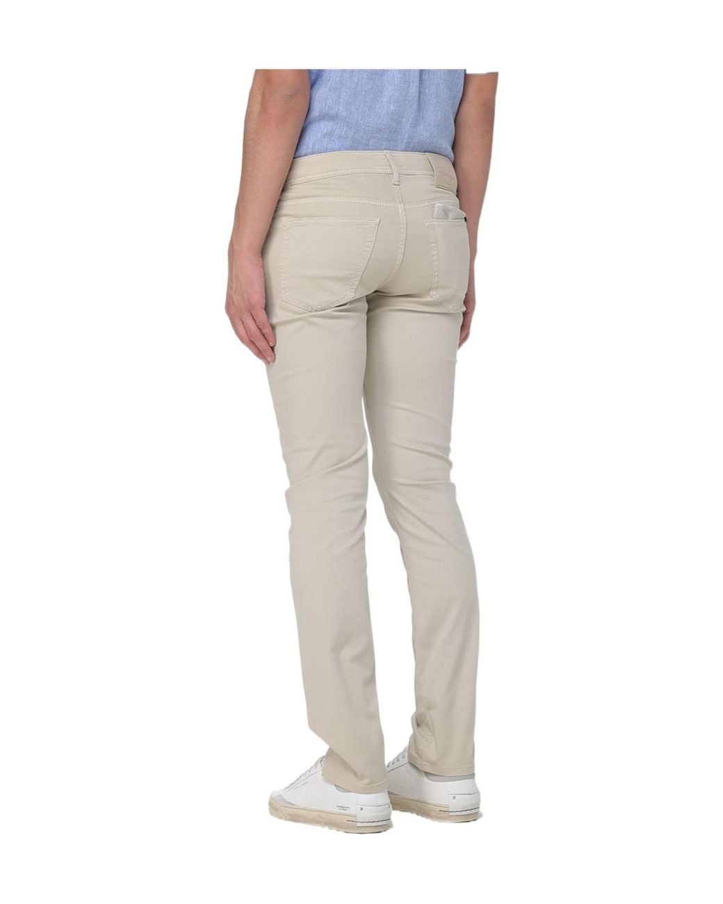 Jacob Cohen Gray Jeans With Belt Loops for men