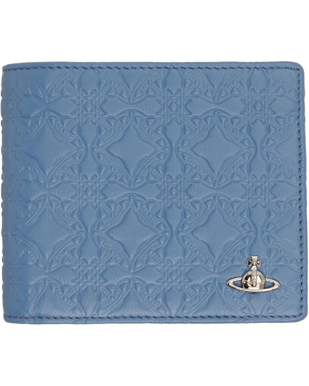 Vivienne Westwood Blue Bi-Fold Wallet