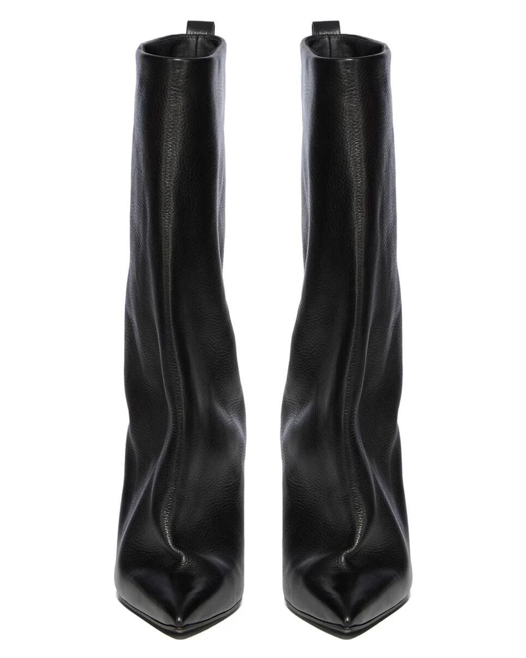 Rick Owens Black Cantilever Sharp Flared Boots