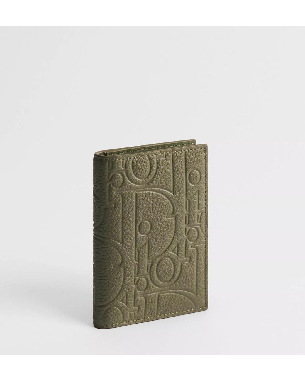 Dior Green Bifold Card Holder for men