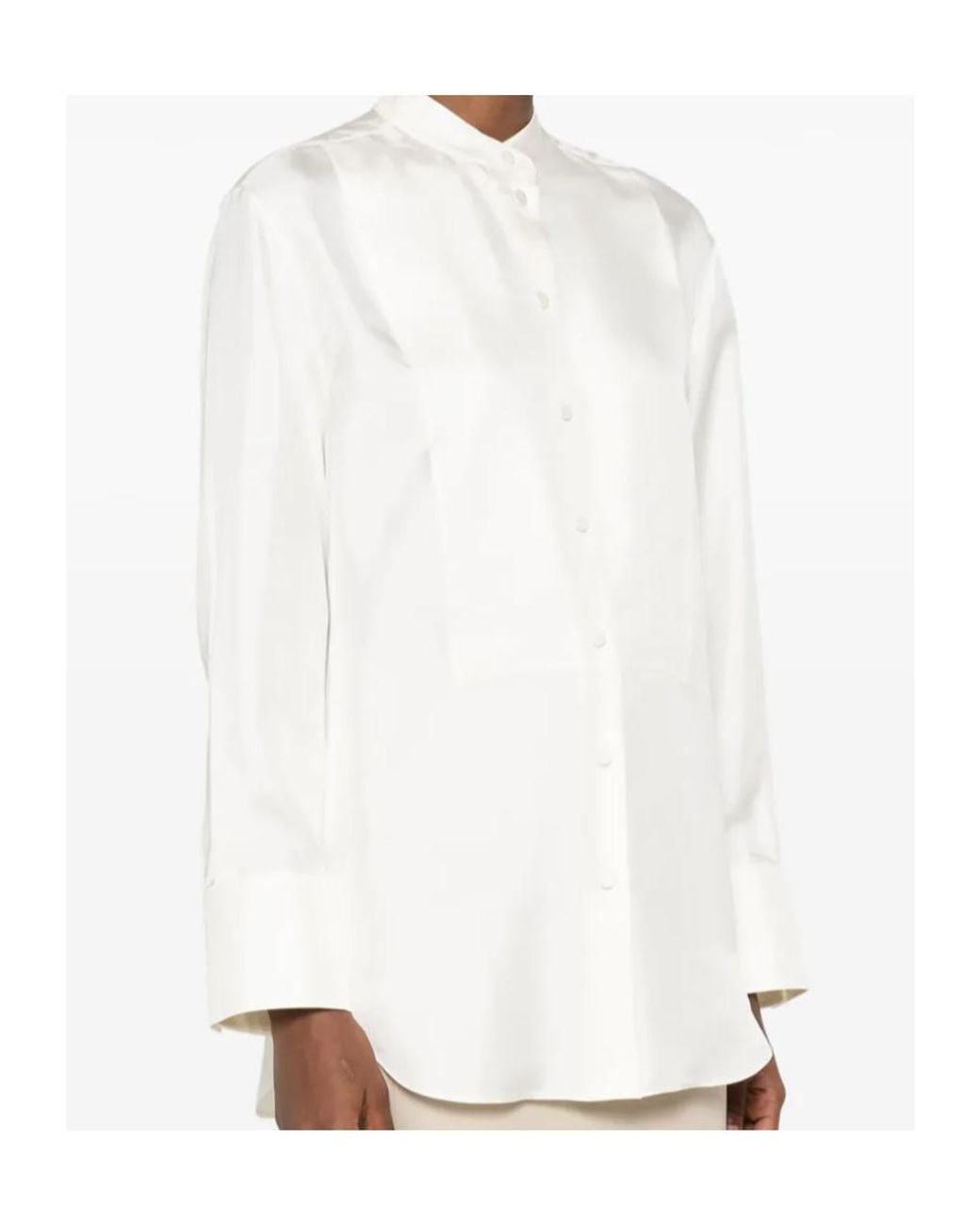 Rohe White Silk Shirt