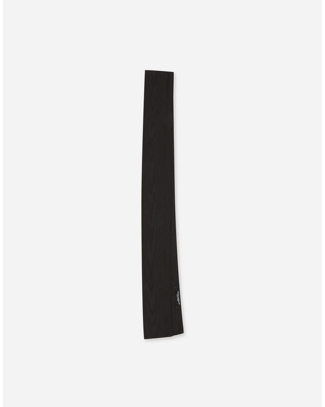 Dolce & Gabbana Black Satin Scarf for men