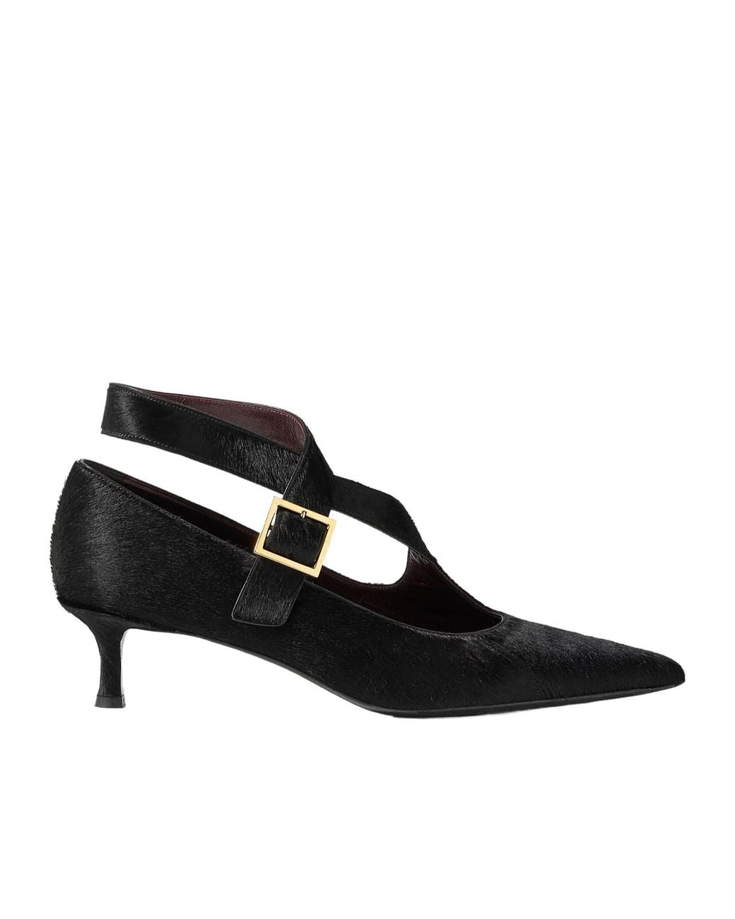 Khaite Black Pointed-Toe High Heels