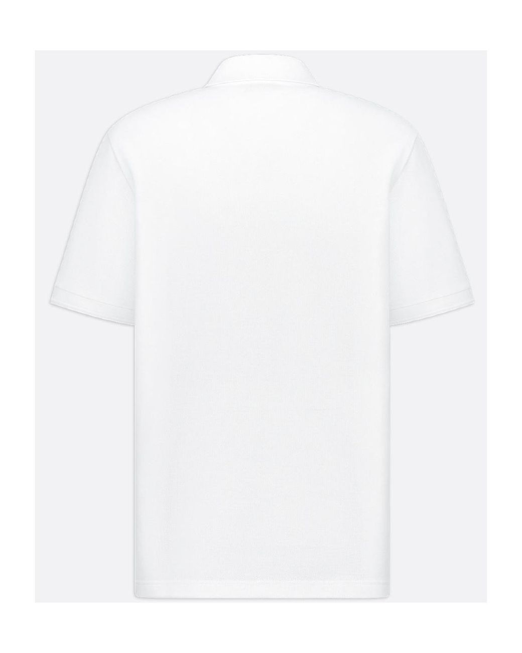 Dior White Icons Polo Shirt for men