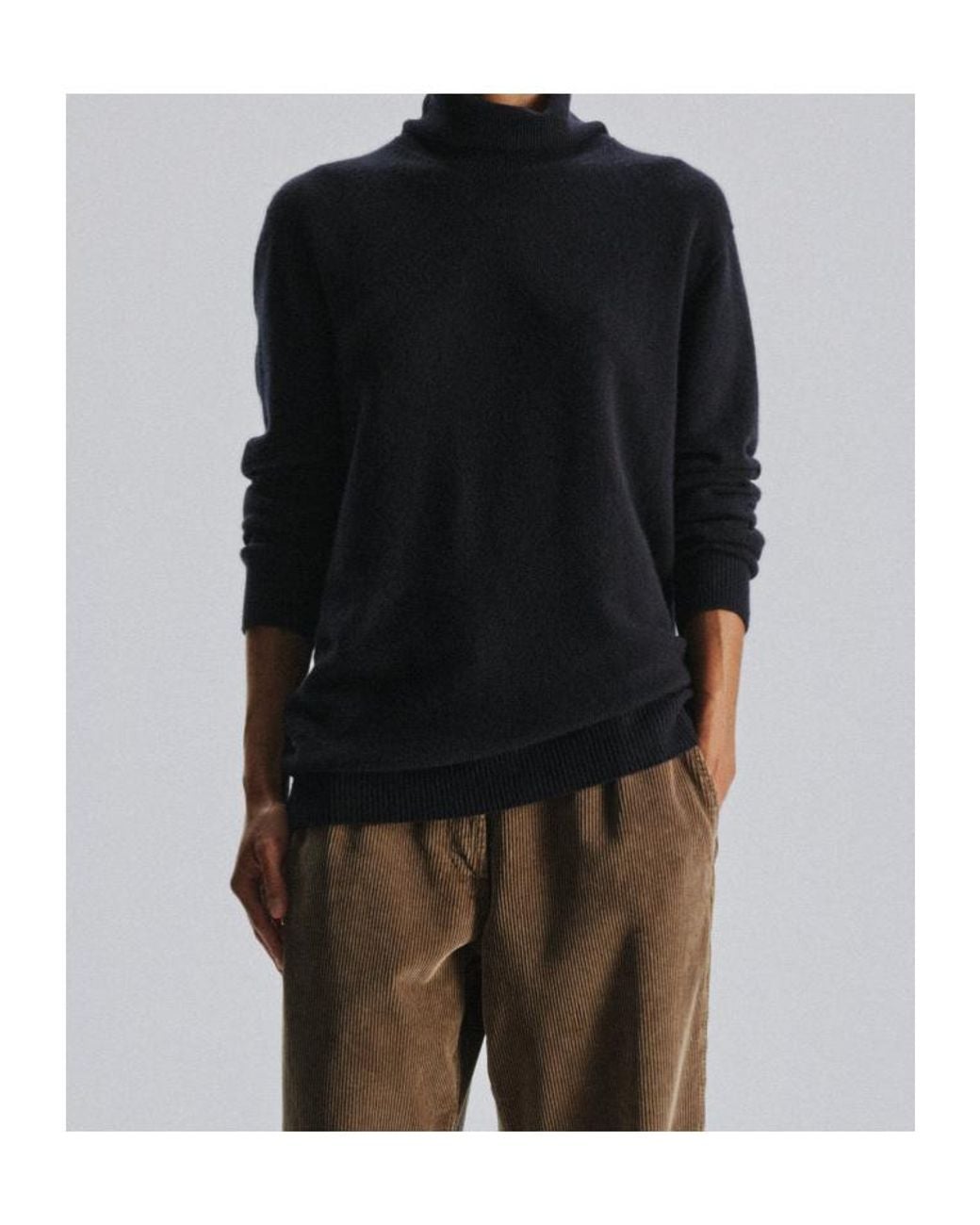The Row Blue Priit Turtleneck