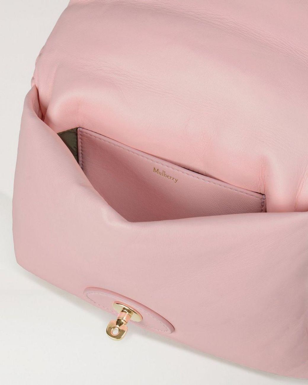 Mulberry Little Softie Chain-Linked Crossbody Bag in Pink | Lyst
