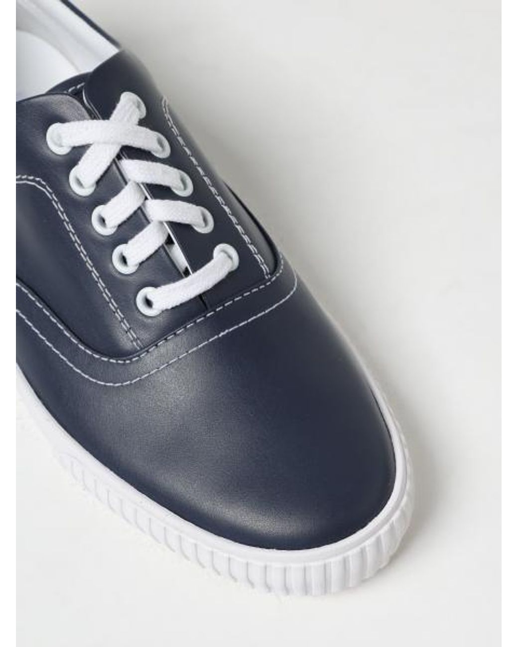 Thom Browne Blue Heritage Sneakers for men