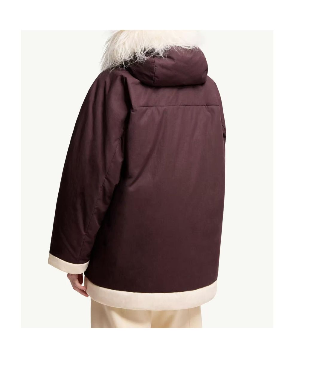 Moncler Purple Jil Sander Bowtiediene Short Down Jacket for men