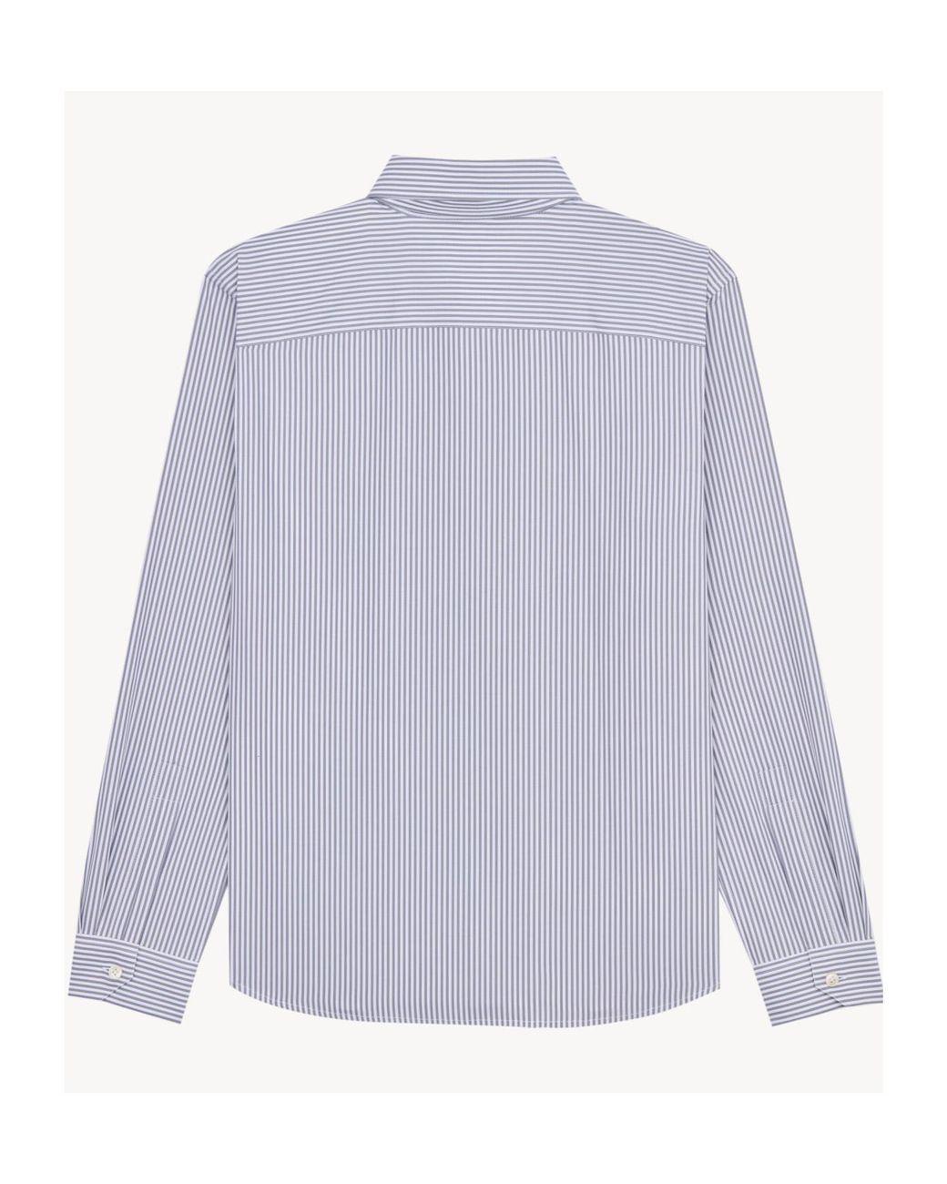 Saint Laurent Purple Cassandre Shirt