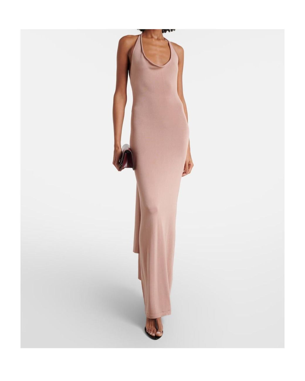 AYA MUSE White Onda Maxi Dress
