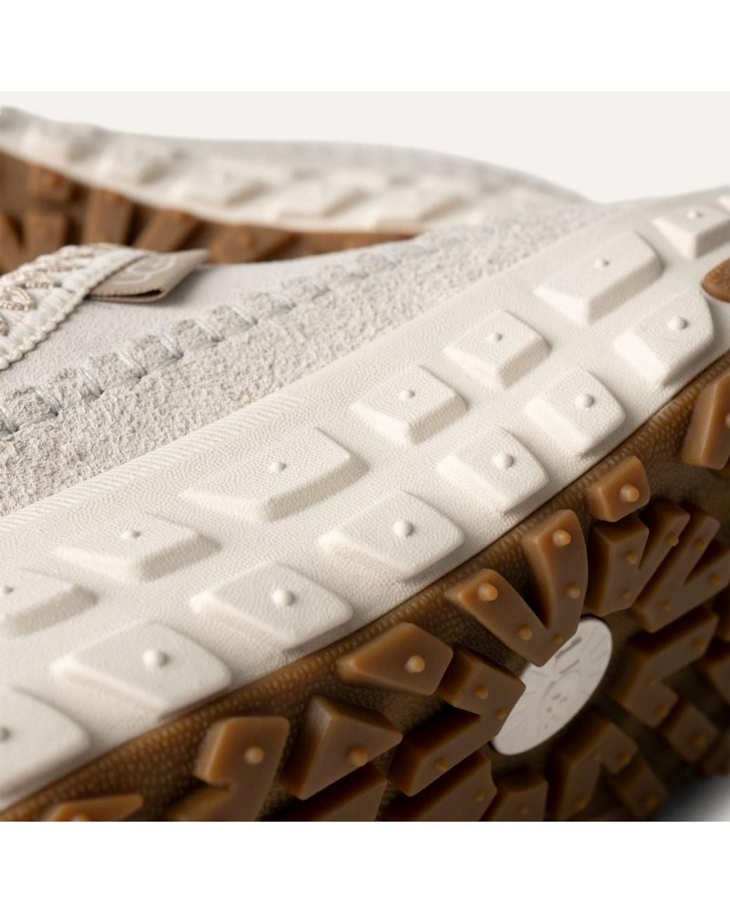 Ugg White Venture Daze Platform Contrast Stitched Slippers