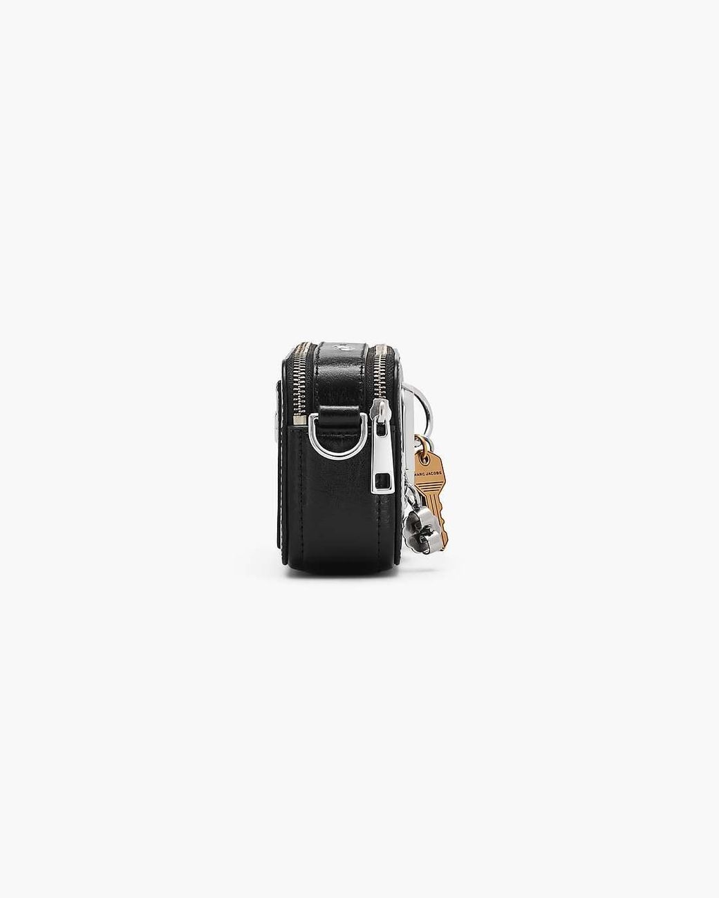 Marc Jacobs Black The Grommet Charm Snapshot Crossbody Bag