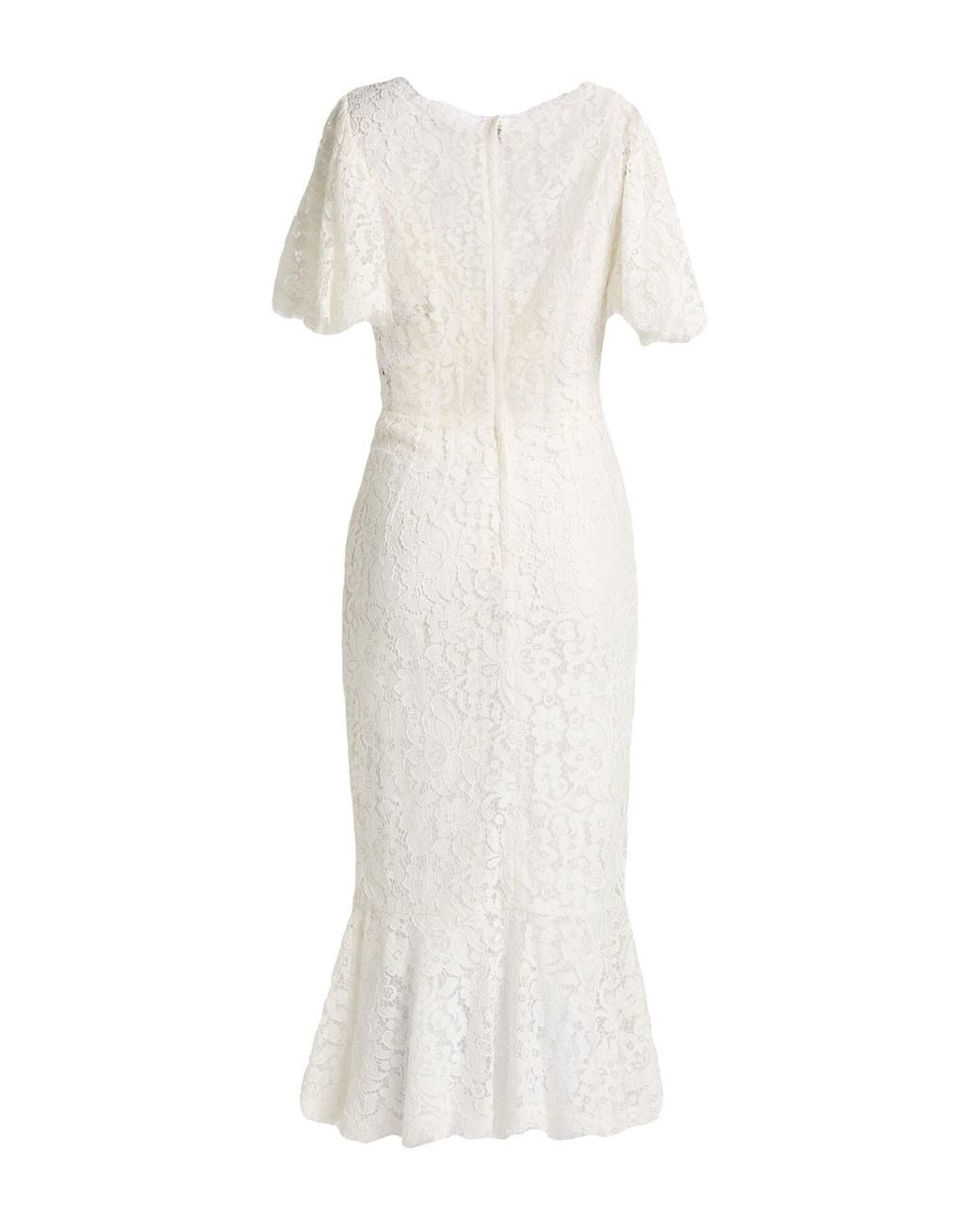 Dolce & Gabbana White Sheath Dresses