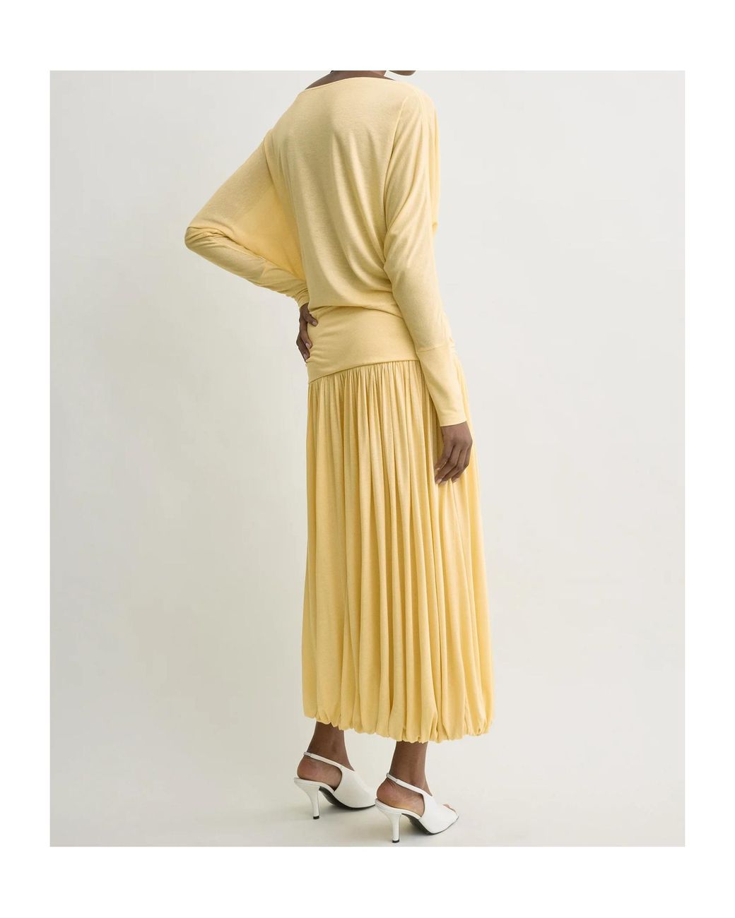 Totême Natural Boat-Neck Jersey Sweater