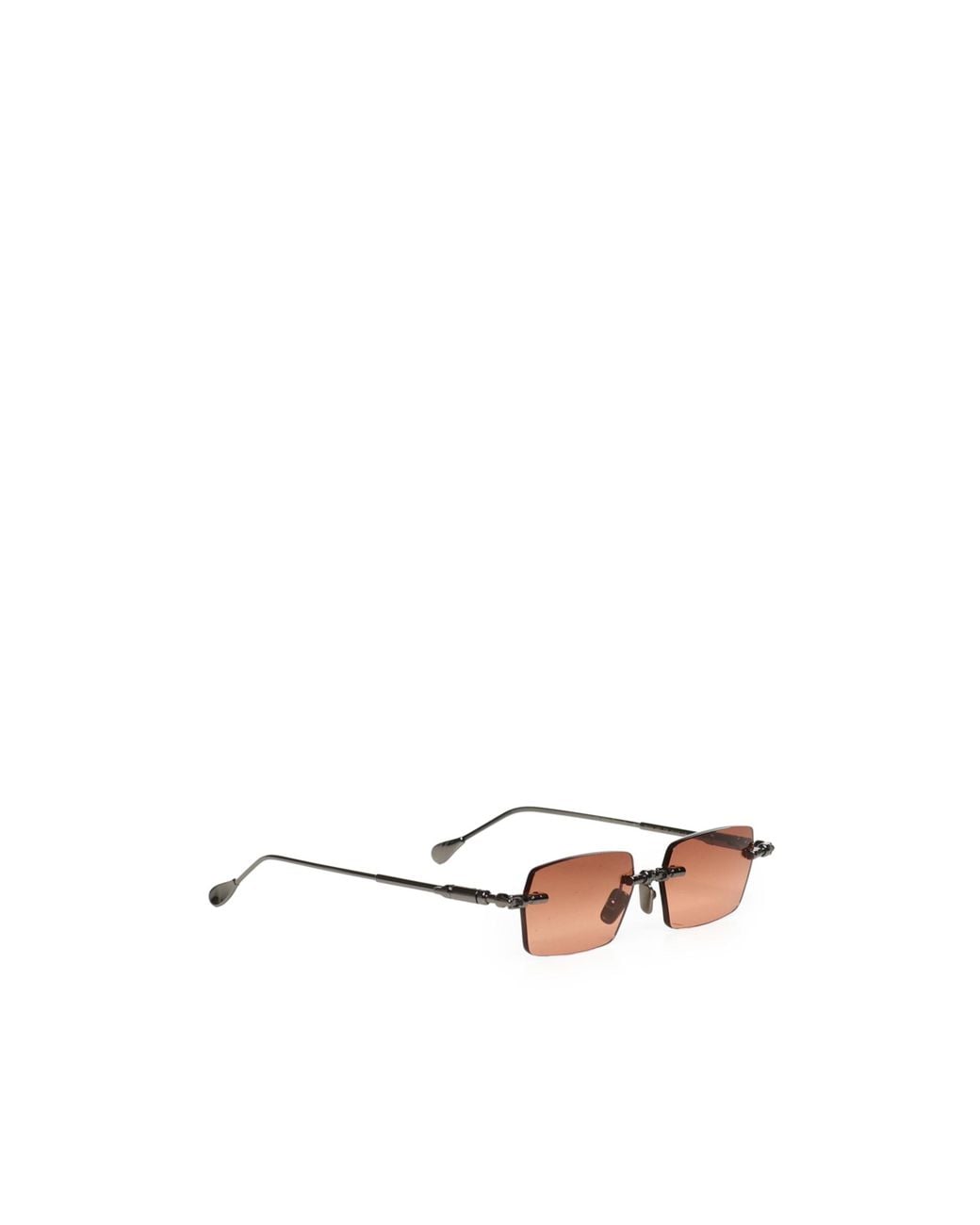 Kuboraum Multicolor Rimless Rectangular Sunglasses for men