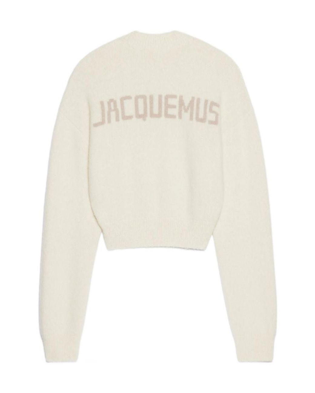Jacquemus White La Maille Sweater
