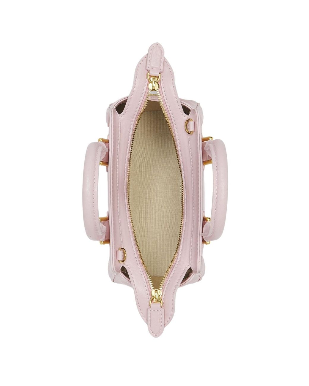 McQueen Pink Birdee Mini Tote Bag