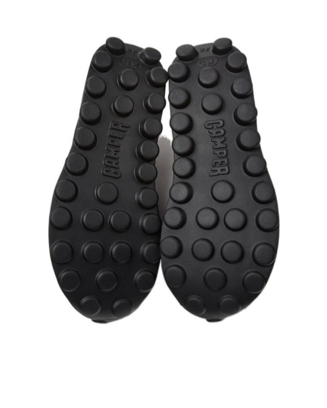 Camper Black Pelotissima Lace-Up Sneakers for men